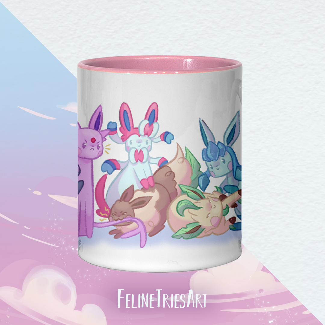Elemental fox mug