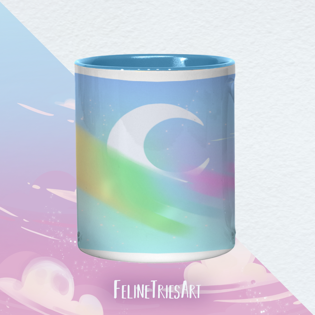 Pastel Skies Rainbow - Mug