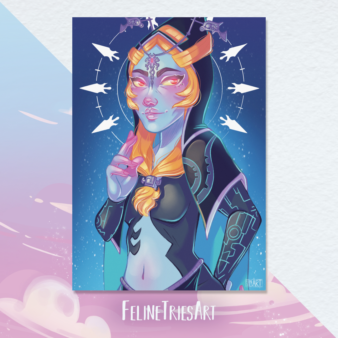 Twilight Priestess - A5 print