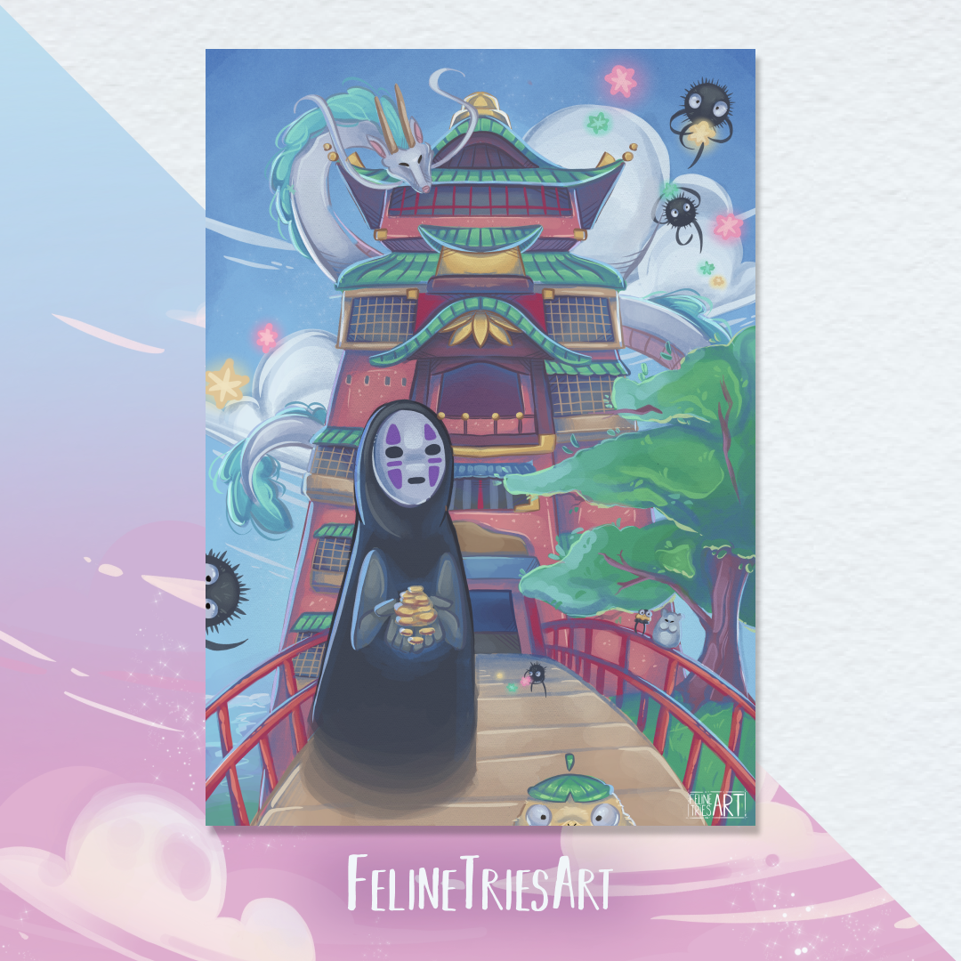 Bathhouse - A5 print