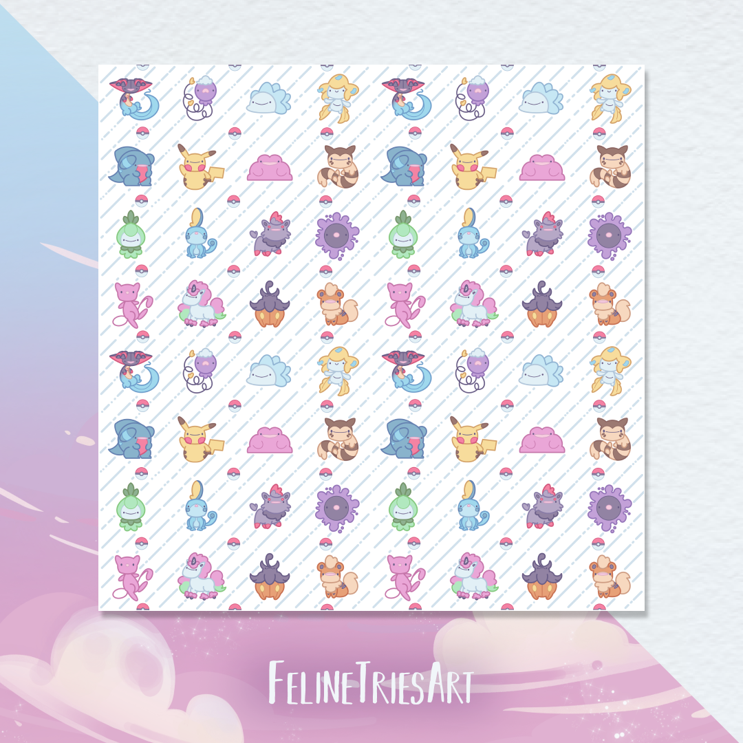 Big smiles - Square print