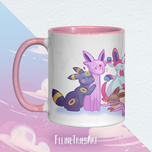 Elemental fox mug